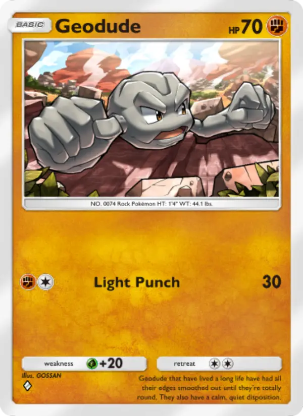 Geodude - Mythical Island 043/068