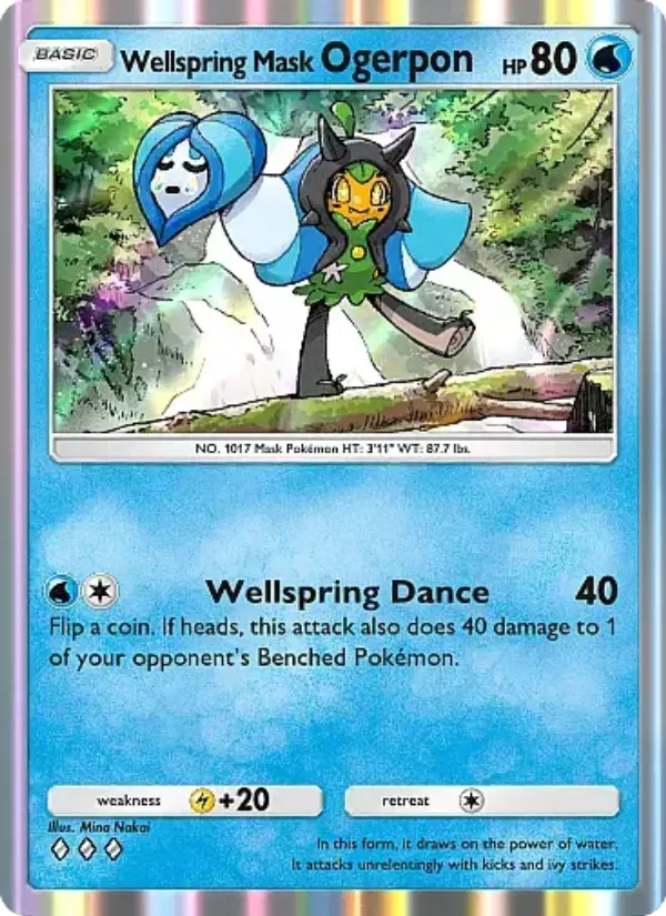 Wellspring Mask Ogerpon - Fantastical Parade 048/155