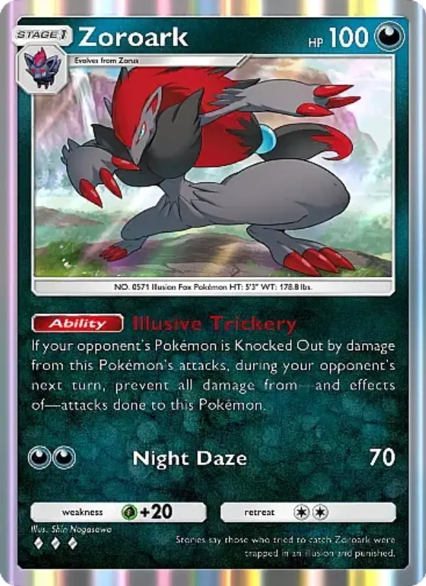 Zoroark - Secluded Springs 050/071