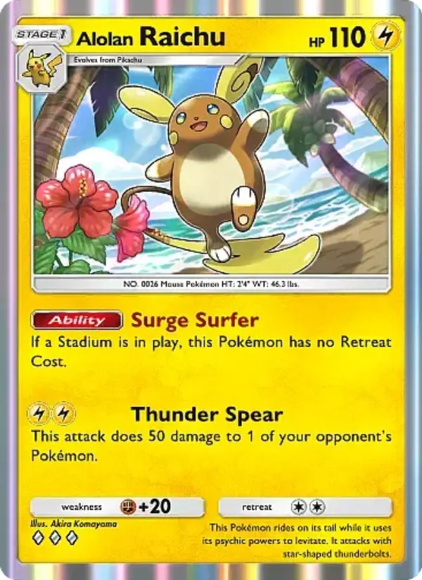 Alolan Raichu - Fantastical Parade 050/155
