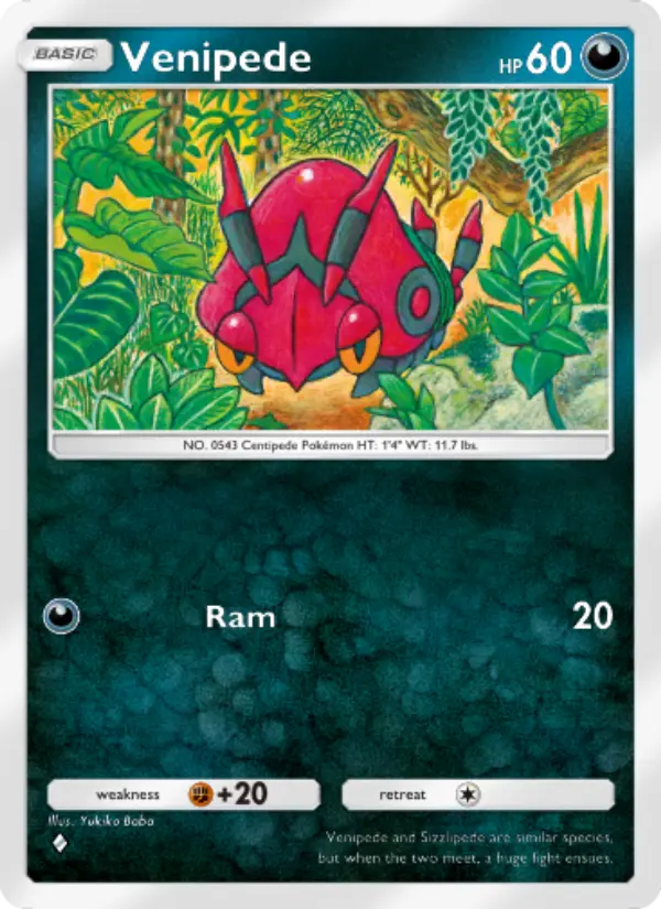 Venipede - Mythical Island 053/068