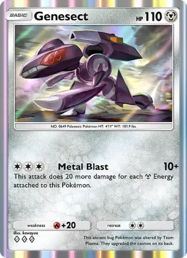 Genesect - Crimson Blaze 054/069