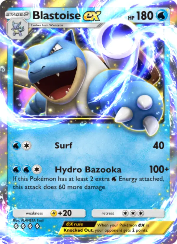 Blastoise ex - Genetic Apex 056/226