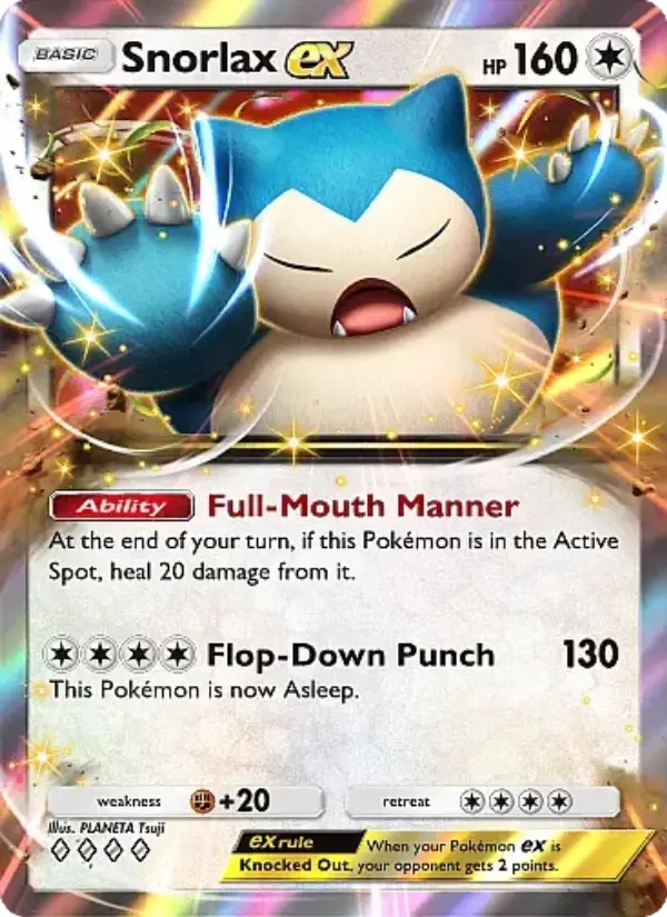 Snorlax ex - Eevee Grove 057/069