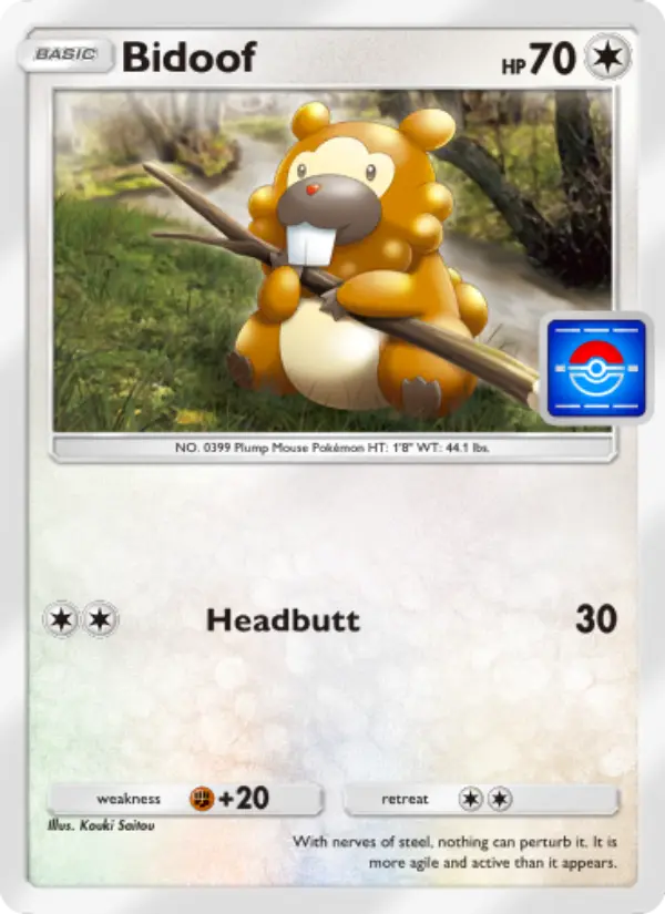 Bidoof - Promos-A 057/100