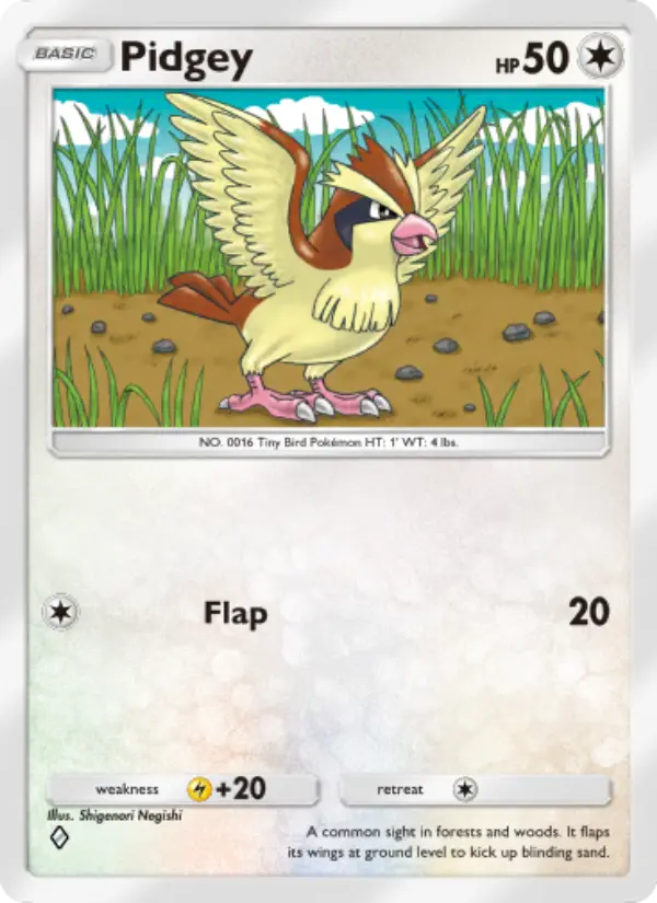 Pidgey - Mythical Island 057/068
