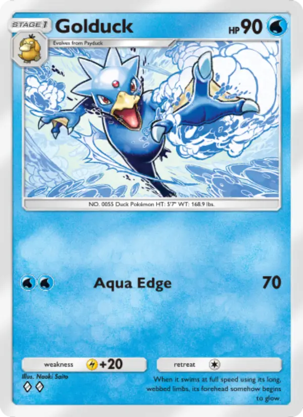 Golduck - Genetic Apex 058/226