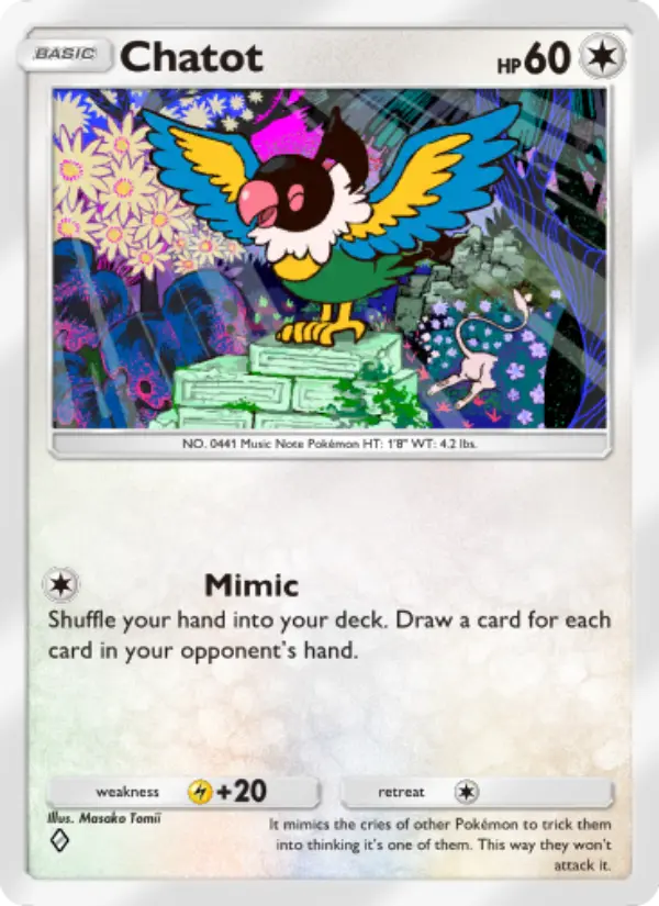 Chatot - Mythical Island 062/068