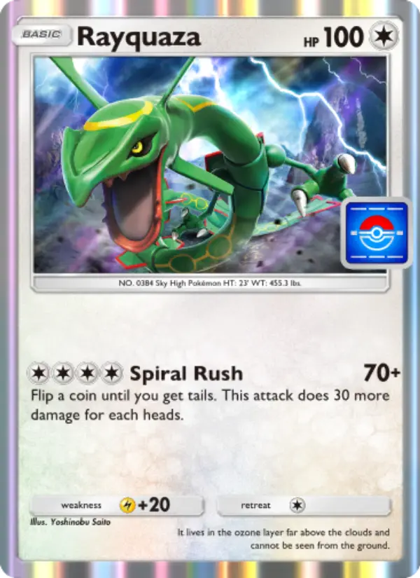 Rayquaza - Promos-A 063/100