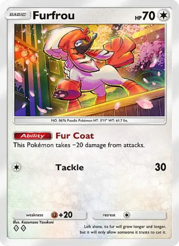 Furfrou - Crimson Blaze 065/069