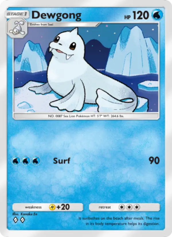 Dewgong - Genetic Apex 065/226