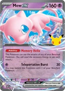 Mew ex - 30th Celebration 066/128 (Double Rare)