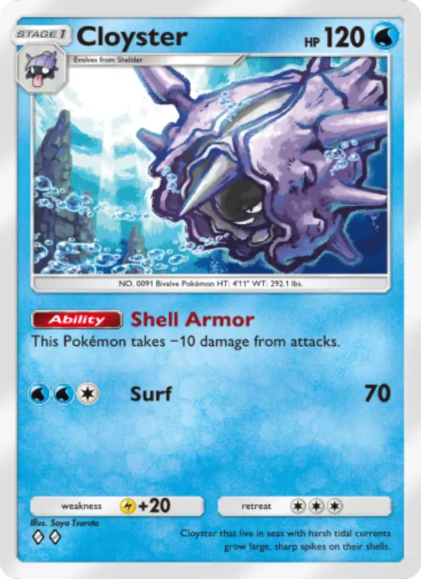 Cloyster - Genetic Apex 067/226