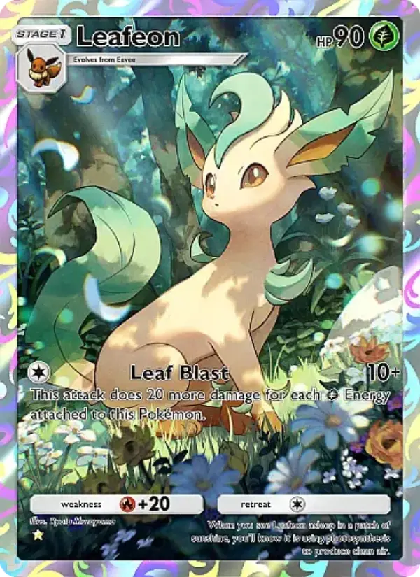 Leafeon - Eevee Grove 070/069