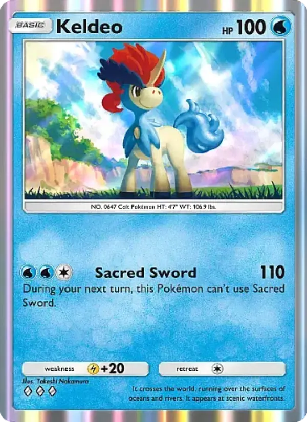 Keldeo - Mega Rising 070/226
