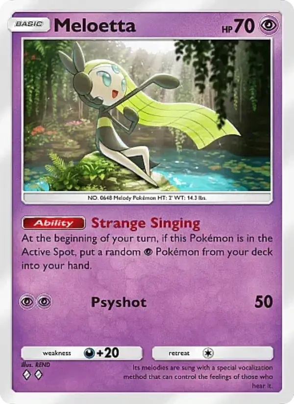 Meloetta - Fantastical Parade 070/155