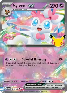 Sylveon ex - 30th Celebration 071/128 (Double Rare)