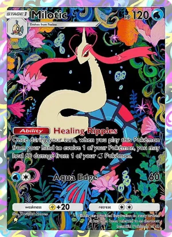 Milotic - Secluded Springs 072/071