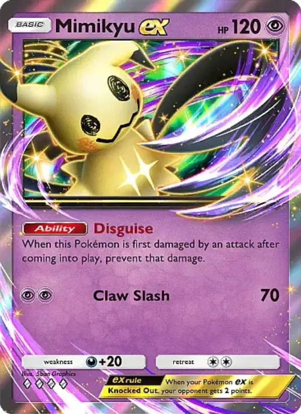 Mimikyu ex - Fantastical Parade 073/155