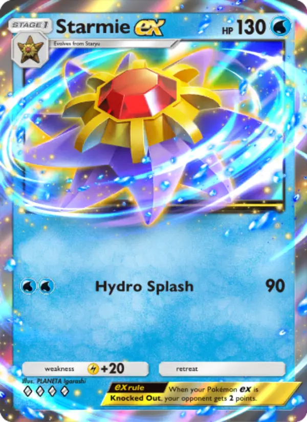 Starmie ex - Genetic Apex 076/226