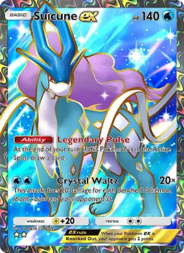 Suicune ex - Secluded Springs 080/071