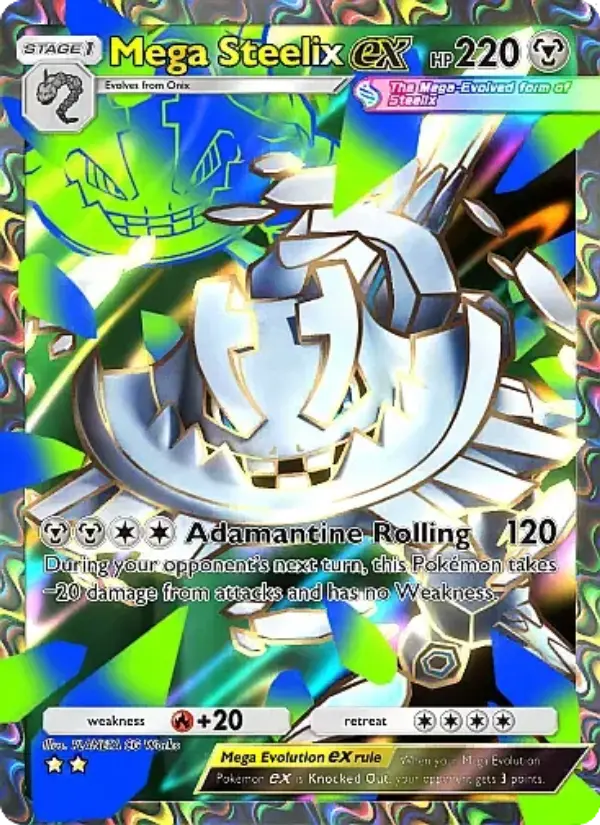 Mega Steelix ex - Crimson Blaze 080/069