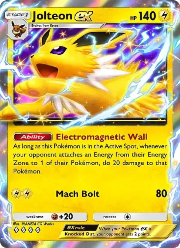 Jolteon ex - Mega Rising 081/226