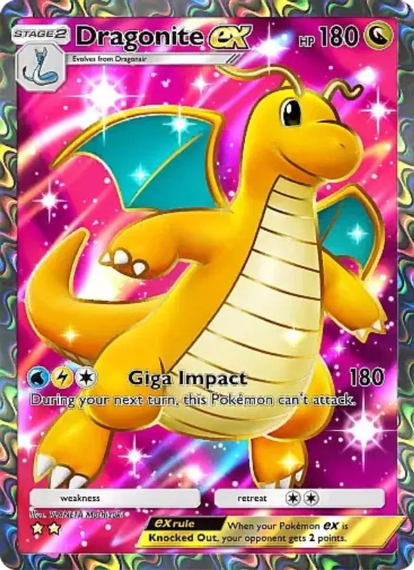 Dragonite ex - Eevee Grove 082/069