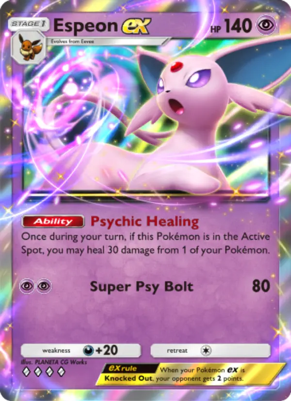 Espeon ex - Wisdom of Sea and Sky 083/161