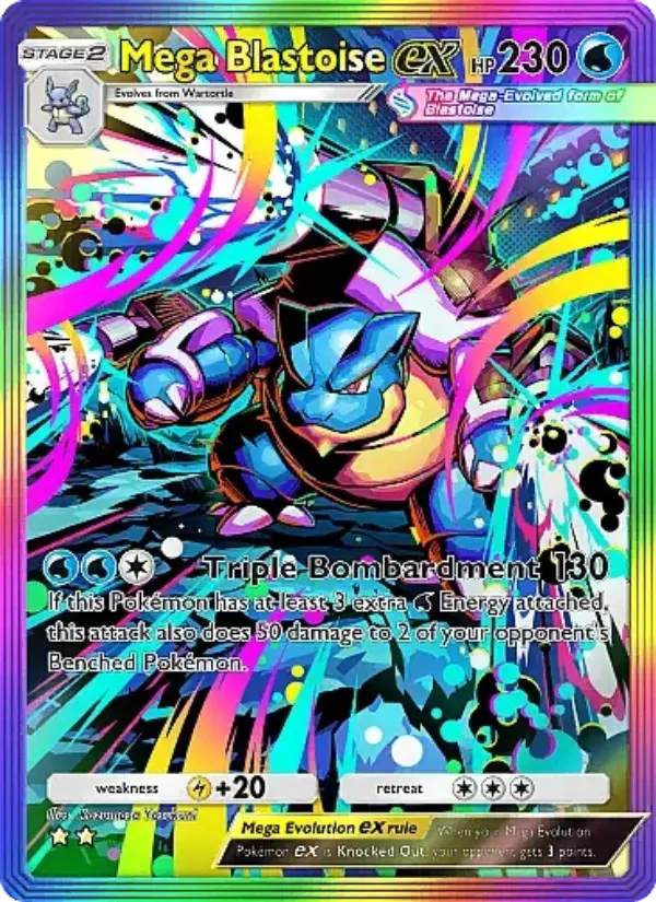 Mega Blastoise ex - Crimson Blaze 084/069