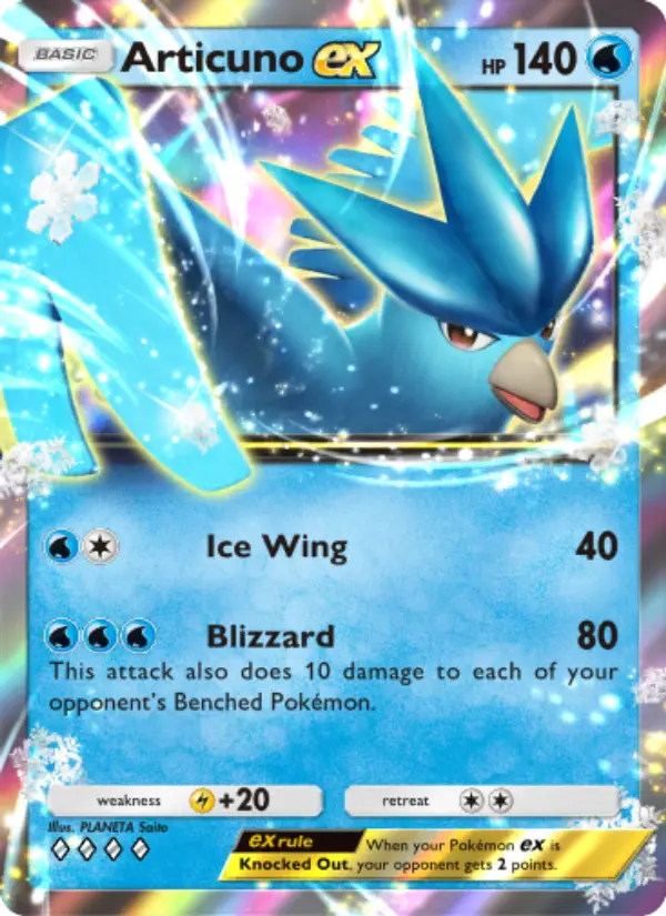Articuno ex - Genetic Apex 084/226