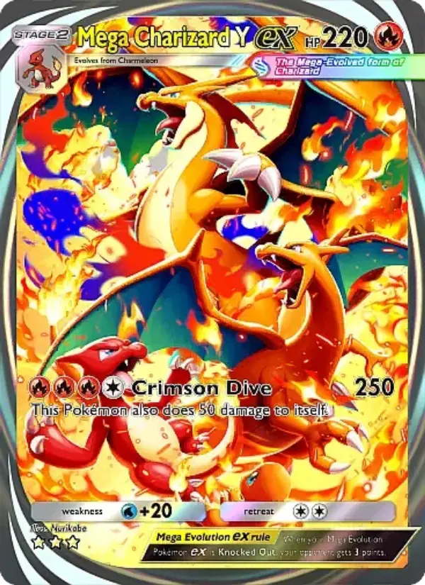 Mega Charizard Y ex - Crimson Blaze 087/069