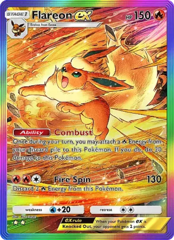 Flareon ex - Eevee Grove 087/069