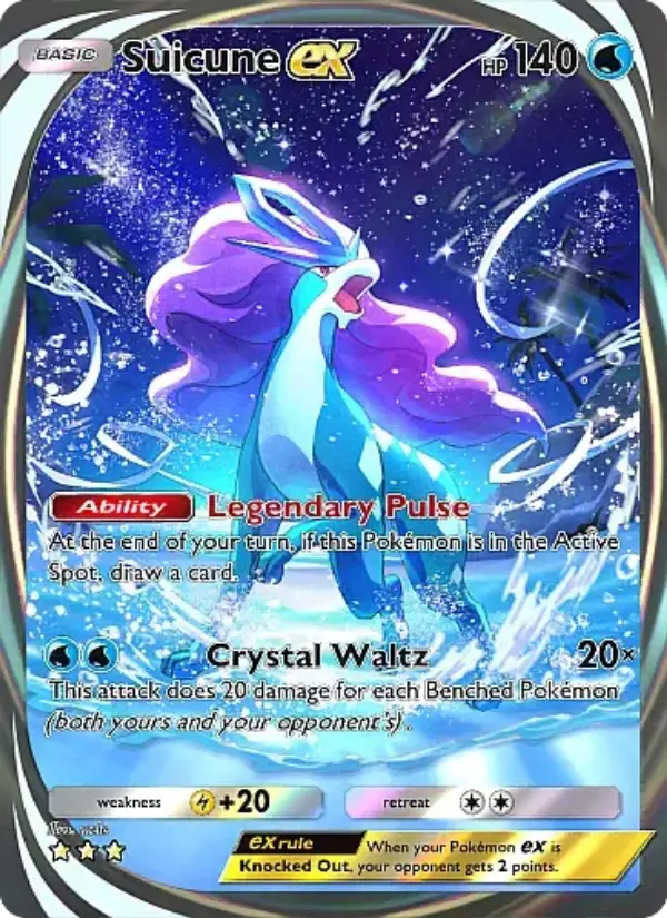 Suicune ex - Secluded Springs 090/071