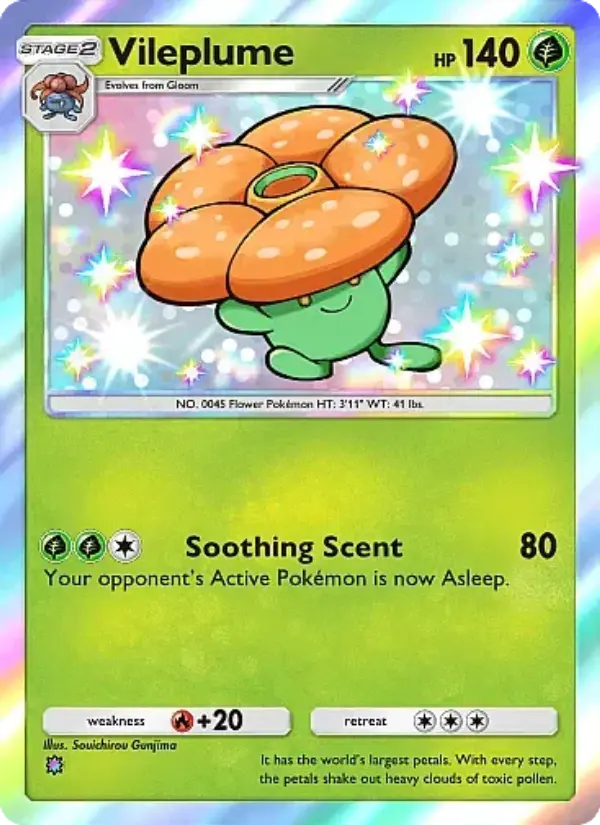 Vileplume - Crimson Blaze 090/069