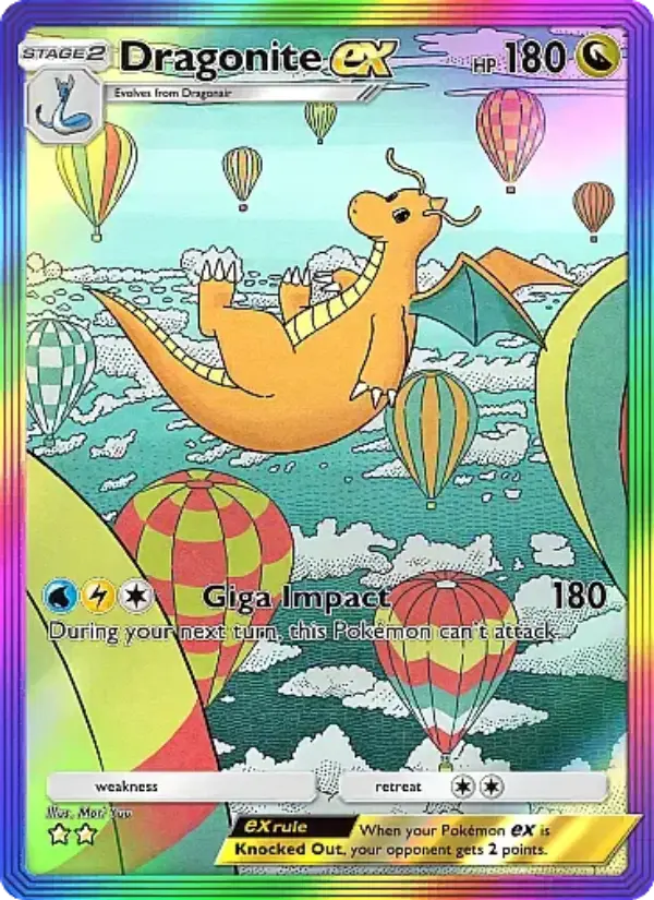 Dragonite ex - Eevee Grove 090/069