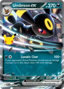 Umbreon ex - 30th Celebration 092/128 (Double Rare)