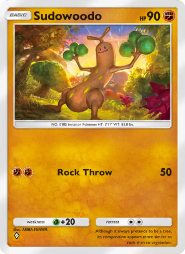 Sudowoodo - Wisdom of Sea and Sky 093/161