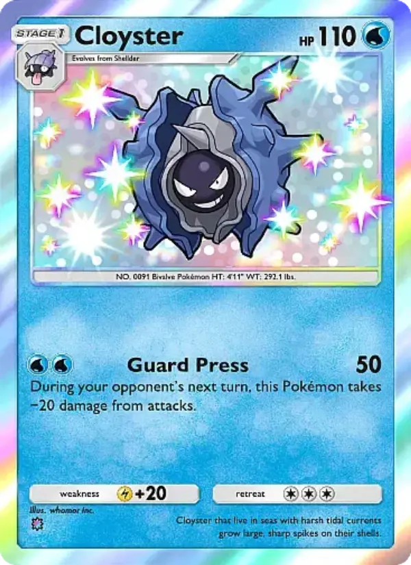 Cloyster - Crimson Blaze 093/069