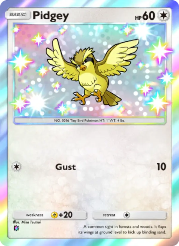 Pidgey - Extradimensional Crisis 095/069
