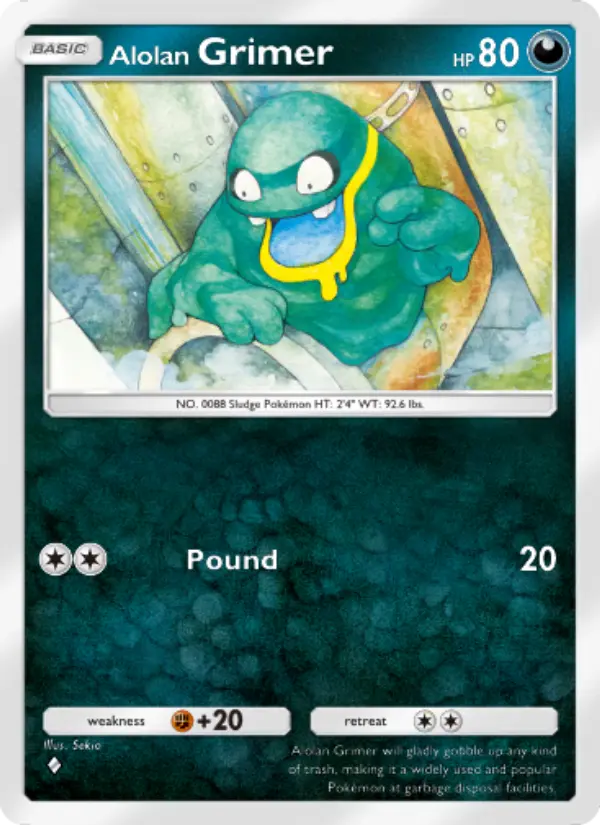 Alolan Grimer - Fantastical Parade 096/155