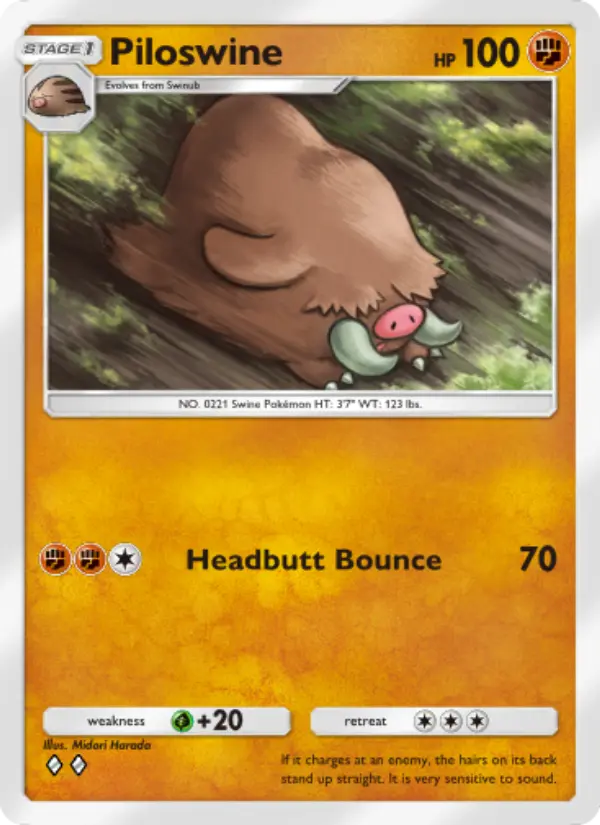 Piloswine - Wisdom of Sea and Sky 097/161