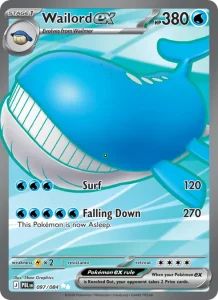 Wailord ex - Pitch Black 097/084 (Ultra Rare)