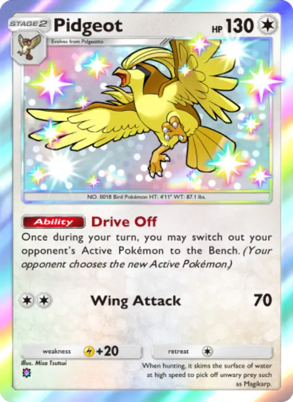 Pidgeot - Extradimensional Crisis 097/069
