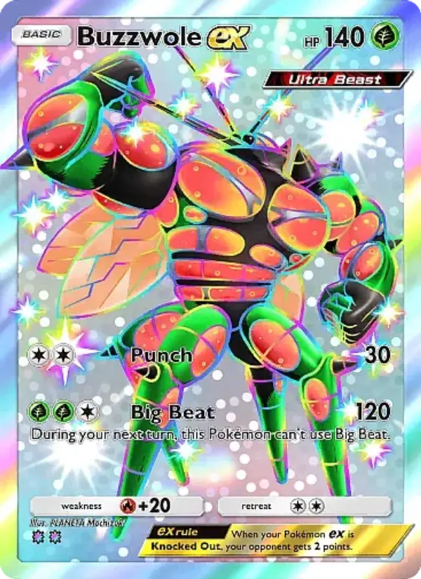Buzzwole ex - Crimson Blaze 098/069