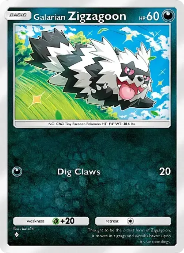Galarian Zigzagoon - Fantastical Parade 098/155