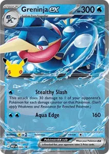 Greninja ex - Mega Evolution Promos MEP 099 (Holo)