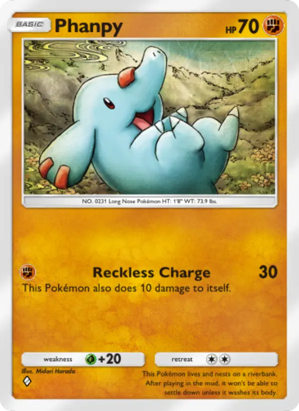 Phanpy - Wisdom of Sea and Sky 099/161