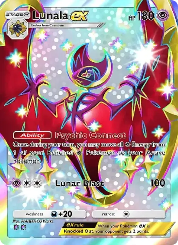 Lunala ex - Crimson Blaze 099/069