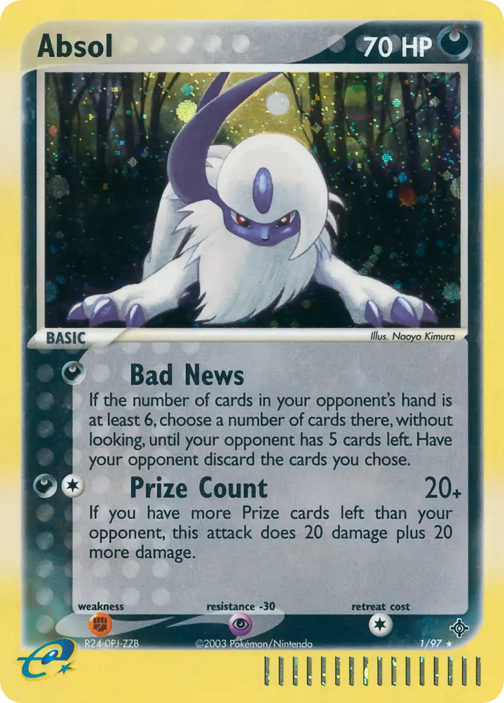 Absol - Dragon 001/097 (Holo)